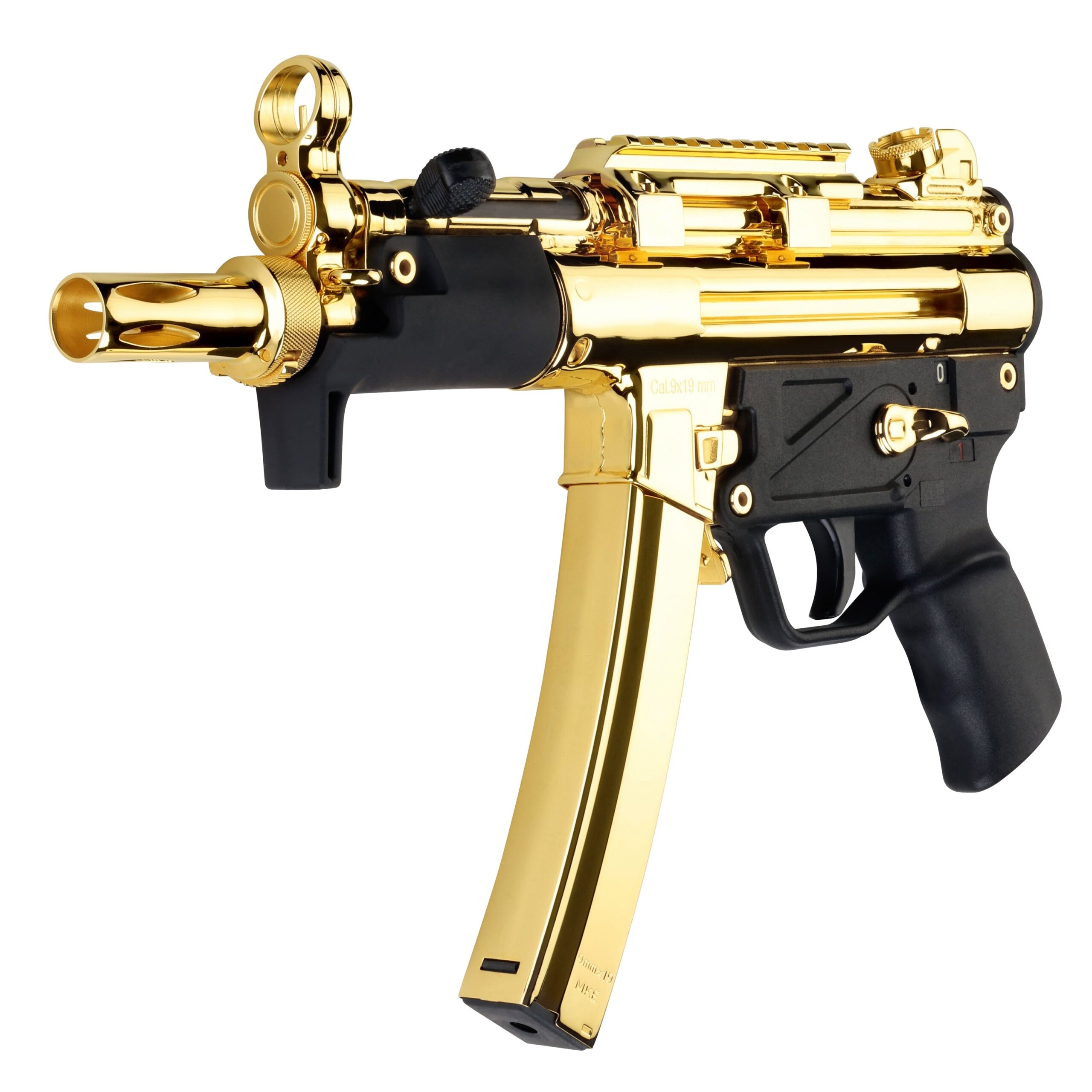 Century Arms AP5-P Core 9mm Gold Plated Pistol — 24K Gold Edition - Image 2