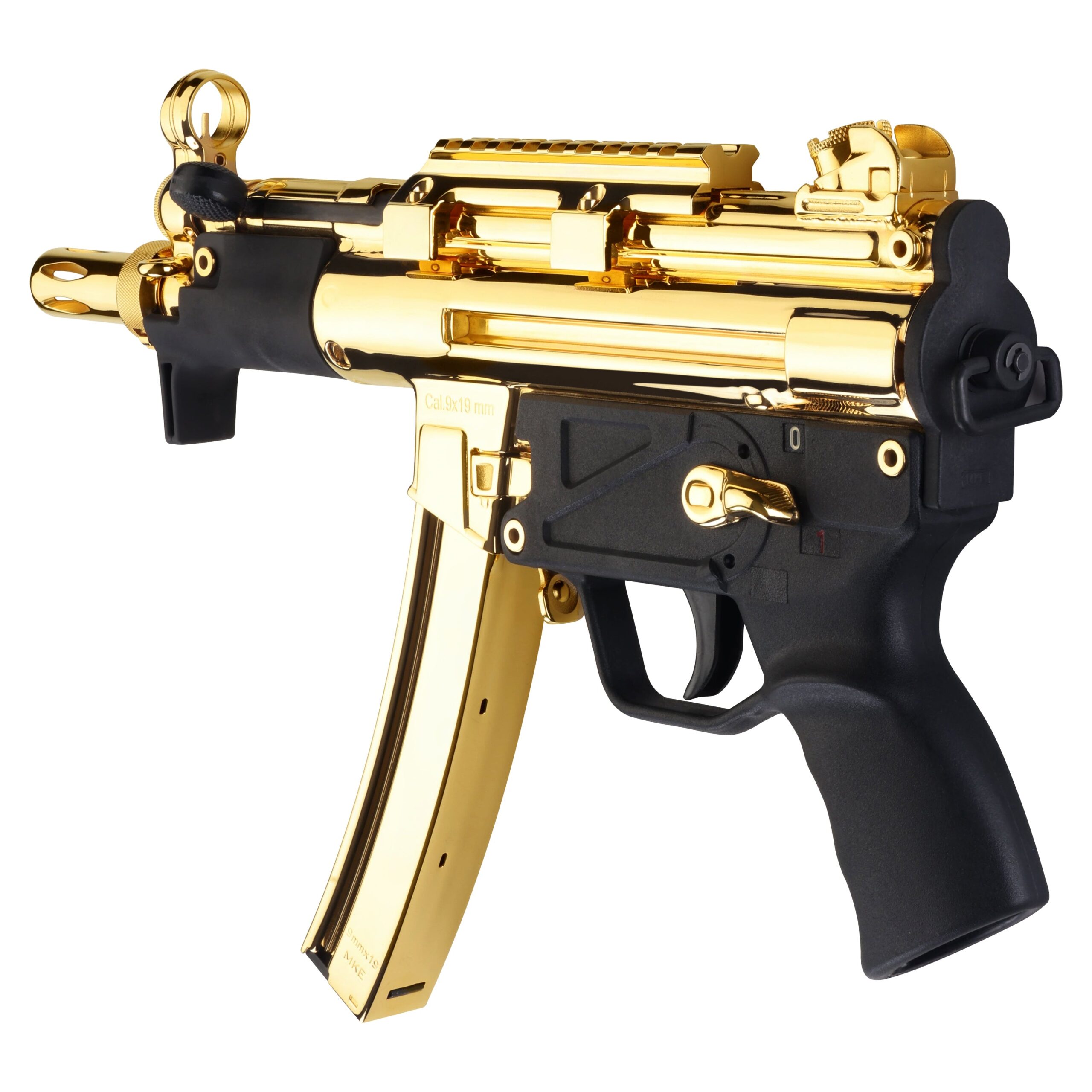 Century Arms AP5-P Core 9mm Gold Plated Pistol — 24K Gold Edition - Image 3