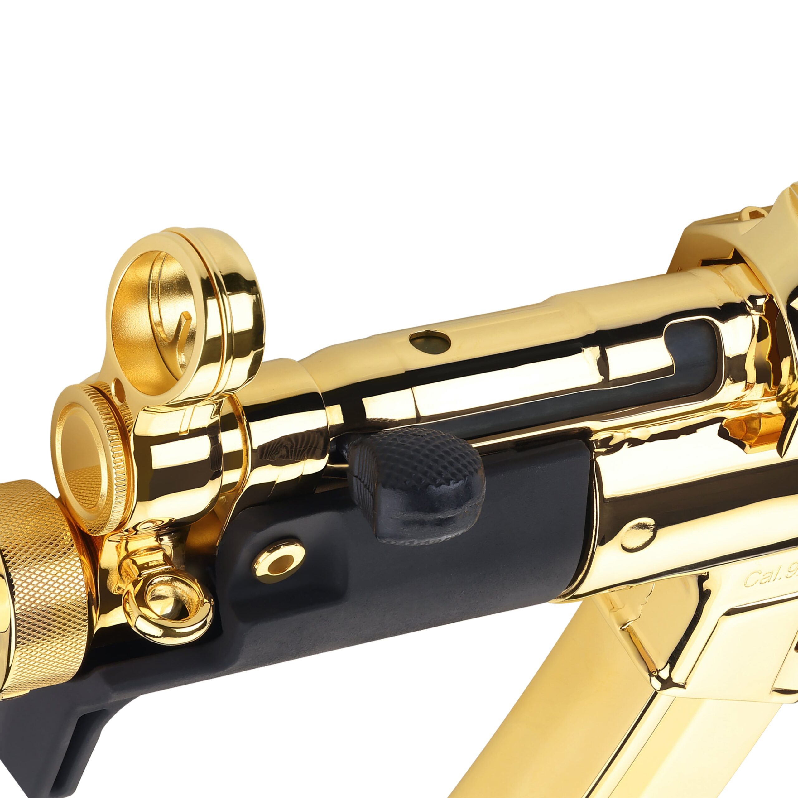 Century Arms AP5-P Core 9mm Gold Plated Pistol — 24K Gold Edition - Image 6