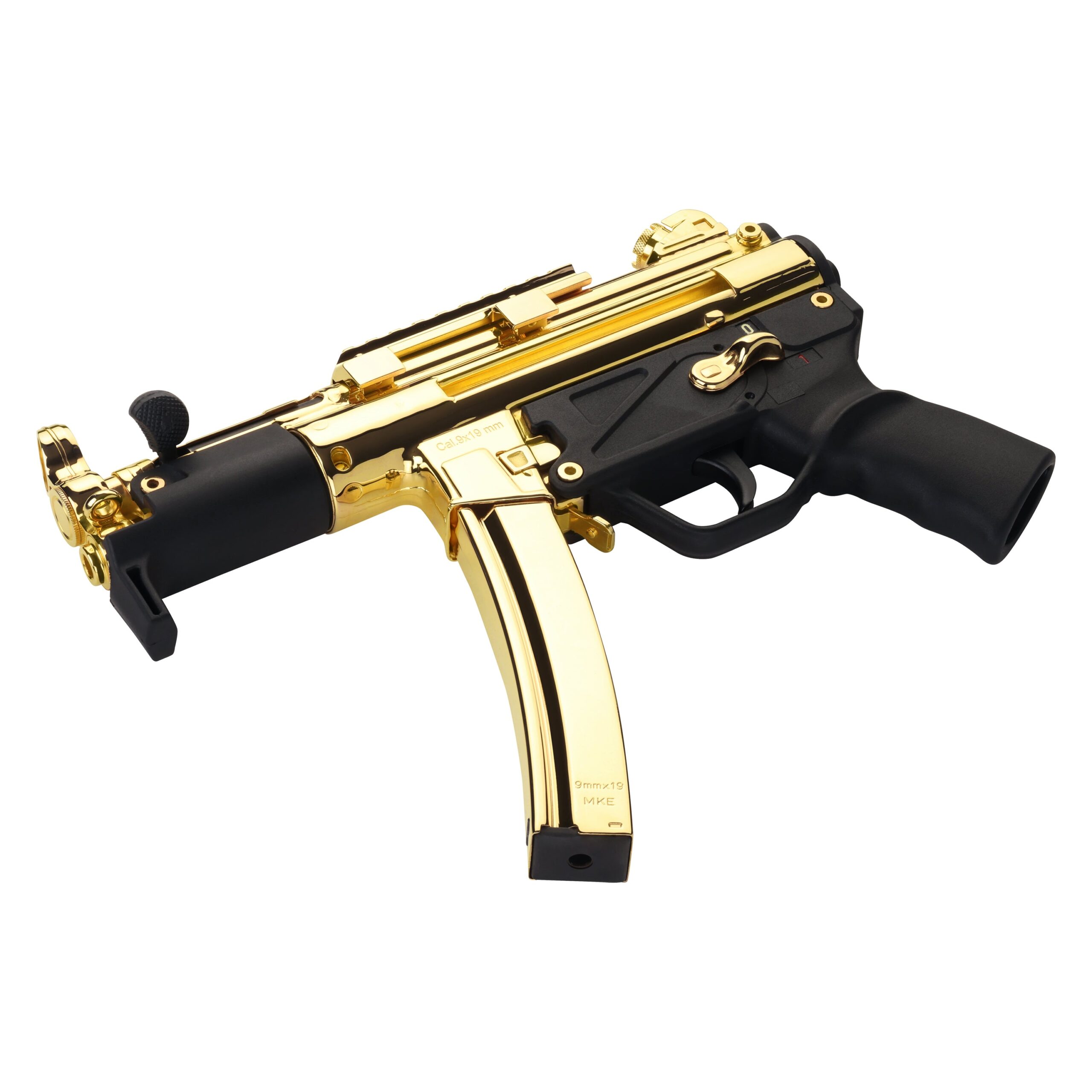 Century Arms AP5-P Core 9mm Gold Plated Pistol — 24K Gold Edition - Image 6