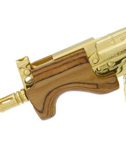 Alternative view of Century Arms Micro Draco, 7.62 x 39mm, 24k Gold Plated w 24K Gold Drum