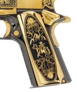 Colt Pancho Villa Engraved Full Size 1911 Grips