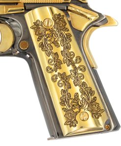 Rock Island Pancho Villa Engraved Full Size 1911 Grips