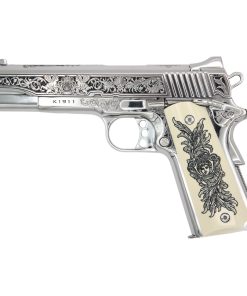 Kimber 1911 Stainless II, 38 Super, Gardens of Versailles, All High Polished Stainless Steel
