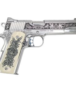 Alternative view of Kimber 1911 Stainless II, 38 Super, Gardens of Versailles, All High Polished Stainless Steel