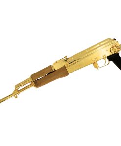 Century Arms Underfolder Ak-47, 7.62x39mm, 24K Gold Plated
