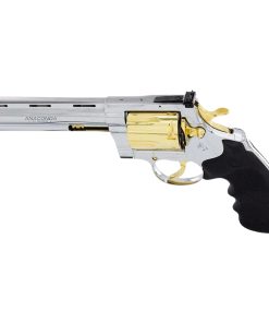 Colt Anaconda, 6", .44 Magnum, High Polished Stainless Steel & 24kt Gold Plated Accent