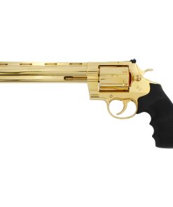 Colt Anaconda, 8", .44 Magnum, 24kt Gold Plated
