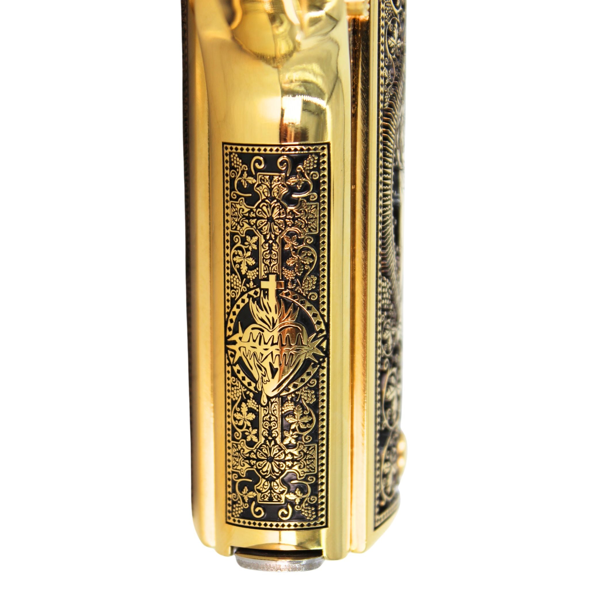 Colt 1911 Government, 45 ACP, 7 + 1, Cathedral, all 24K Gold - Image 5