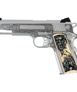 Colt Competition 9mm Engraved High Polished Stainless Steel