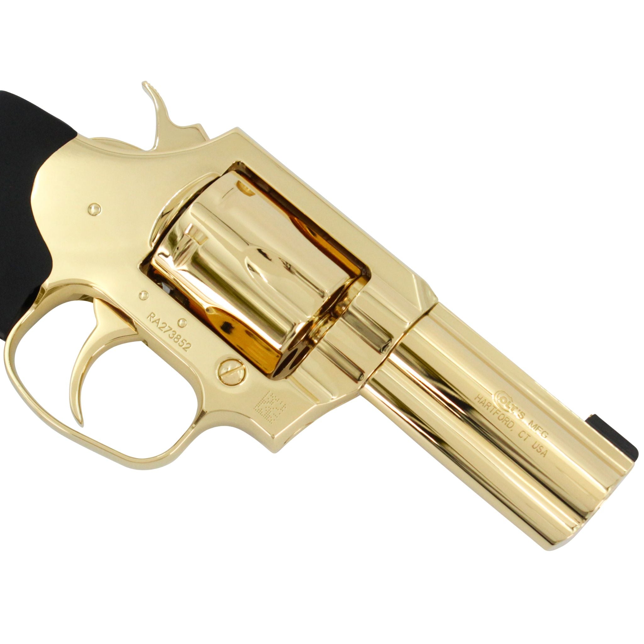 Colt King Cobra, 3", 357 Magnum, 24 karat Gold Plated - Image 3