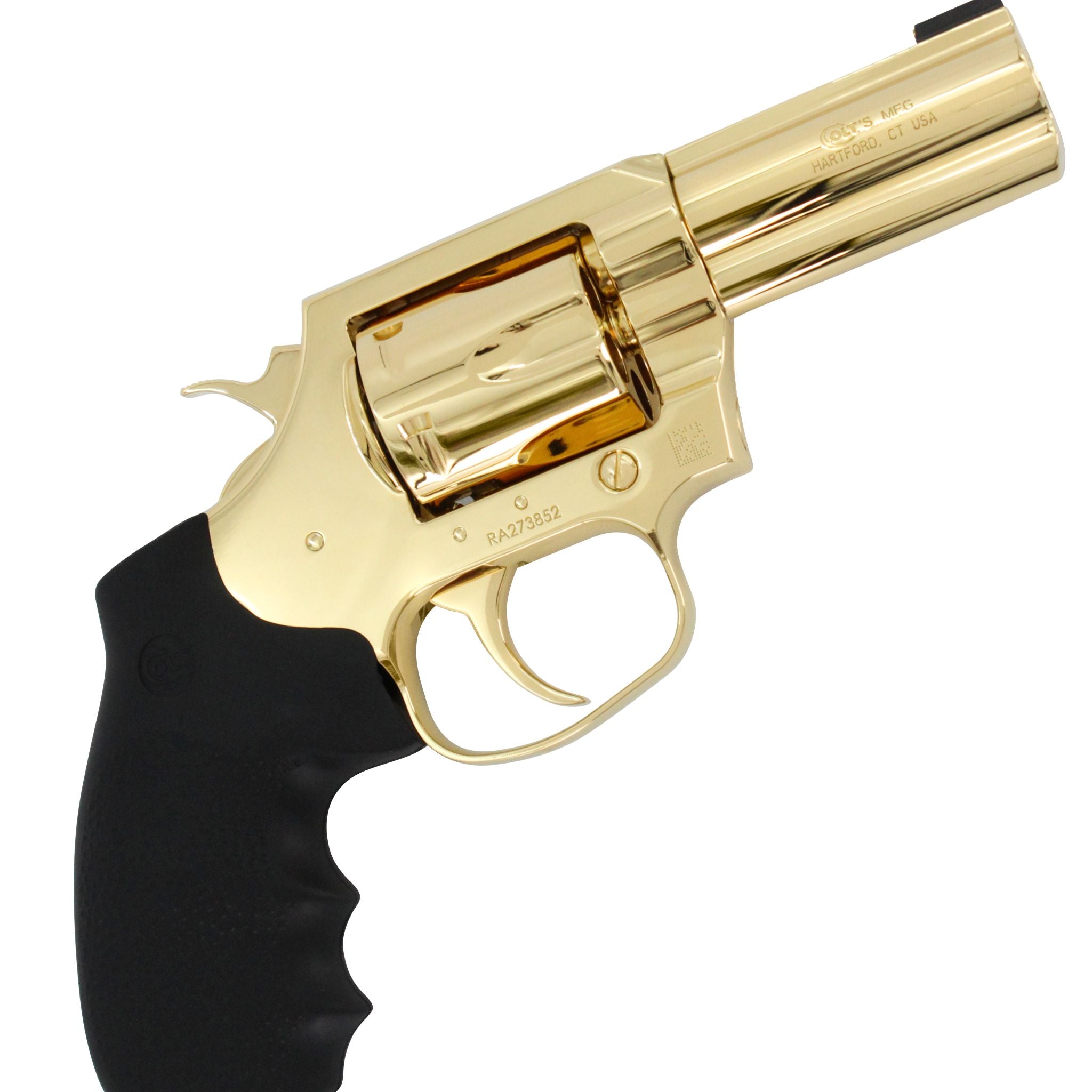 Colt King Cobra, 3", 357 Magnum, 24 karat Gold Plated - Image 5