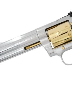 Alternative view of Colt King Cobra Target, 4", 357 Magnum High Polished Stainless Steel with 24K Gold Accents