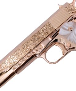 Alternative view of Colt 1911 Government, 45 ACP, Vine & Berries with Diamonds, 18K Rose Gold