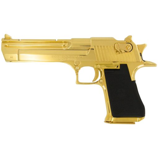 Magnum Research Desert Eagle Mark XIX, 44 Rem Mag, 6″, 24kt Gold Plated