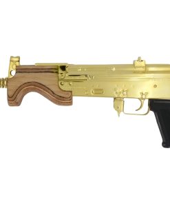 Century Arms Micro Draco, 24K Gold, 7.62 x 39mm, Standard 30Rd Magazine