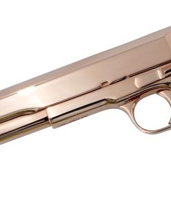 Alternative view of Rock Island 1911 FS, .45 ACP, 18 karat Rose Gold Plated, California compliant handguns
