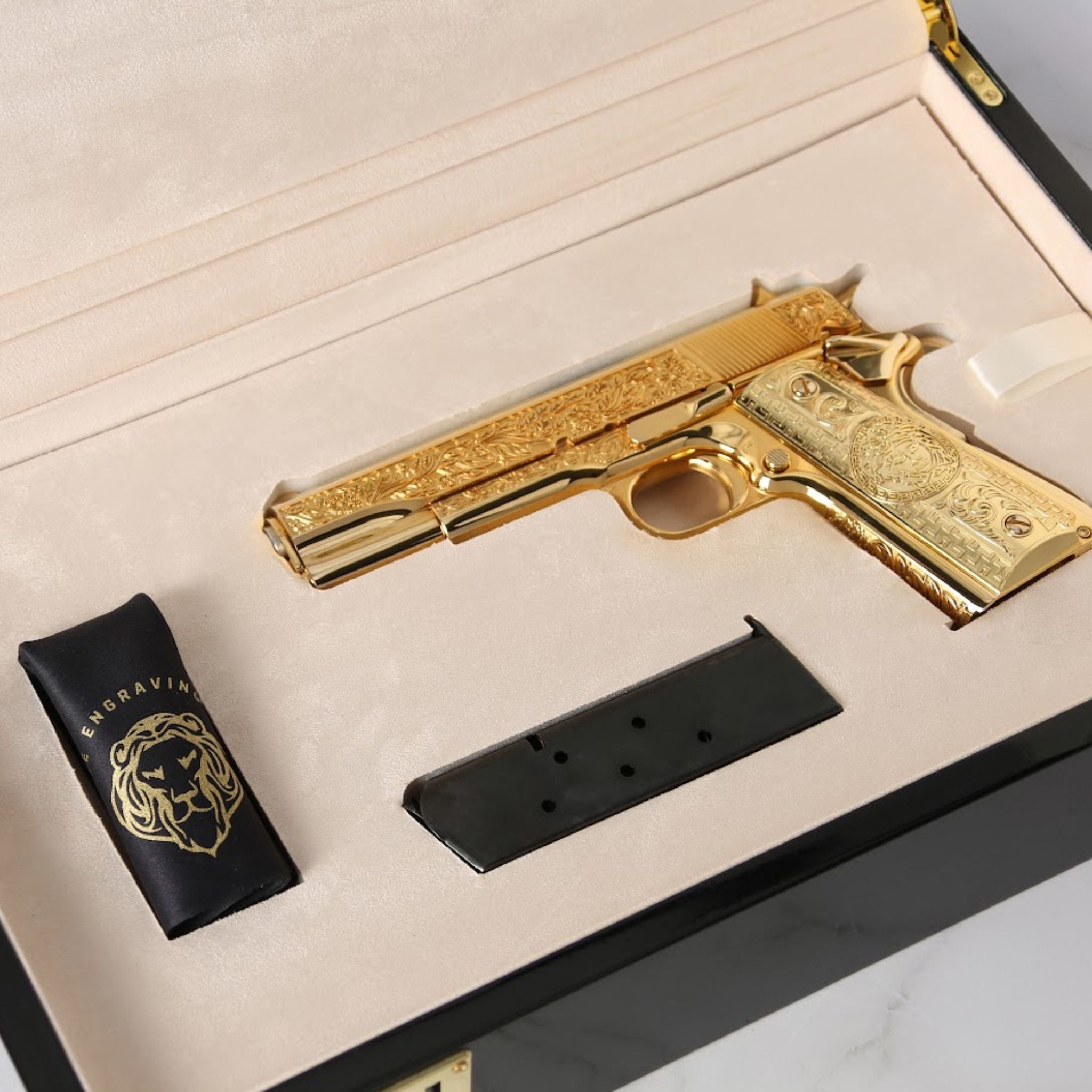 Premium Firearm Wood Case By Seattle Engraving Center - Image 5