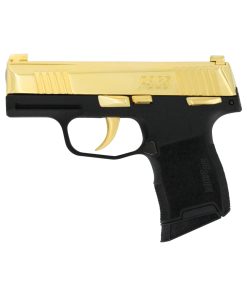 Sig Sauer P365, 9MM Luger, 24kt Gold