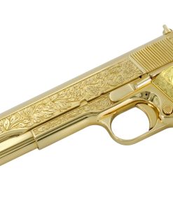 Alternative view of Springfield Armory, 1911 Mil-Spec, 45 ACP, Italian Renaissance, 24K All Gold Plated