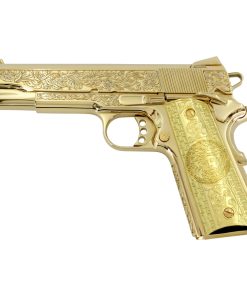 Springfield Armory Garrison 1911, 45 ACP, Italian Renaissance, 24kt Gold