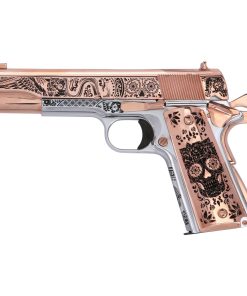 Springfield 1911 Mil-Spec .45 ACP Catrina 18 karat Rose Gold Pistol, California compliant